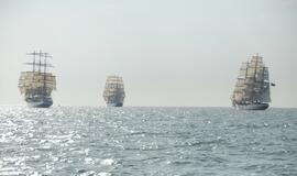 "The Tall Ships Races 2017" burlaivių išlydėjimas