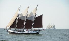 "The Tall Ships Races 2017" burlaivių išlydėjimas