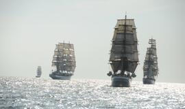 "The Tall Ships Races 2017" burlaivių išlydėjimas