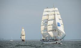 "The Tall Ships Races 2017" burlaivių išlydėjimas