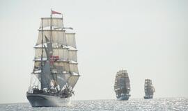 "The Tall Ships Races 2017" burlaivių išlydėjimas