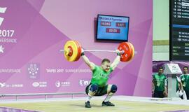 Klaipėdos sukiaatlečiai Taipėjuje varžėsi Universiadoje