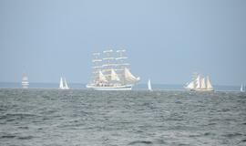 "The Tall Ships Races 2017" burlaivių išlydėjimas