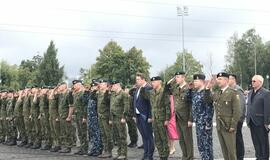 Pėstininkų brigadai „Žemaitija“ įteikta kovinė vėliava