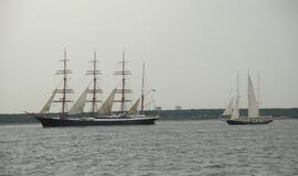 "The Tall Ships Races 2017" burlaivių išlydėjimas