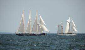 "The Tall Ships Races 2017" burlaivių išlydėjimas