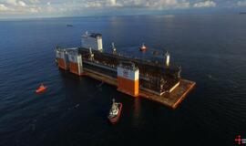 Dokas pagaliau pasiekė kelionės tikslą