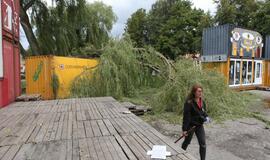 Vėjas pridarė nuostolių