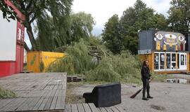 Vėjas pridarė nuostolių