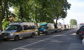 Prie Rotušės vėl išsirikiavo "mikriukai"