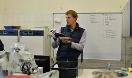 Klaipėdos universitete - suomių žurnalistų vizitas