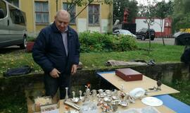 Kolekcininkų blusturgis senamiestyje - be pirkėjų