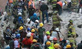 Meksiką supurtė galingas 7,1 balo žemės drebėjimas