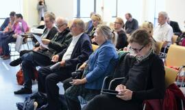 Klaipėdos universitete - suomių žurnalistų vizitas