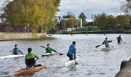 Klaipėdoje jėgas bandė irkluotojai