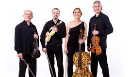 Pirmą kartą Lietuvoje gintaro skambesį klausytojams dovanos „Amber Quartet“