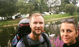 Simona ir Romas už Dzūkijos nacionalinį parką