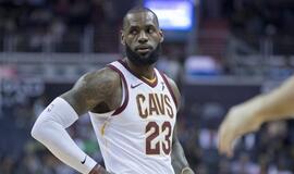 Lebronas Džeimsas NBA rungtynėse pelnė 57 taškus