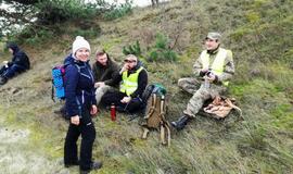Smiltynės paslaptis pažino žygiuodami