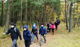 Smiltynės paslaptis pažino žygiuodami