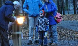 Klaipėdą apšvietė žibintų eisena