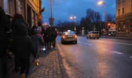 Klaipėdą apšvietė žibintų eisena