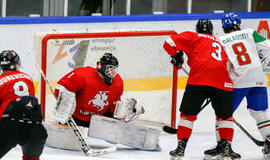 Lietuvos 20-mečių ledo ritulio rinktinė po pratęsimo pralaimėjo italams