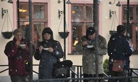 Teatro aikštėje - tradicinė žuvienė