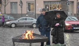 Teatro aikštėje - tradicinė žuvienė