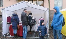 Uostamiestyje prasidėjo vienos dienos kalėdinė mugė