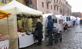 Uostamiestyje prasidėjo vienos dienos kalėdinė mugė