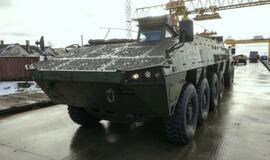 Į Lietuvą atvyko Kroatijos kariai ir karinė technika