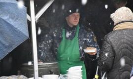 Teatro aikštėje - tradicinė žuvienė