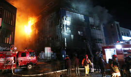 Pietų Korėjoje per gaisrą sporto centre žuvo 29 žmonės