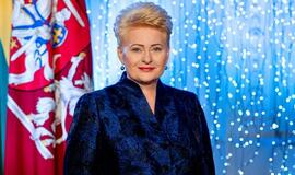 Prezidentės Dalios Grybauskaitės sveikinimas Naujųjų metų proga