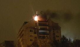 Gaisro liepsnos niokojo viešbutį Palangoje