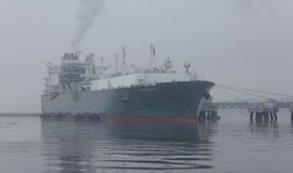 Klaipėdos uoste – 100 metrų ilgio trispalvė