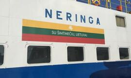 Klaipėdos uoste – 100 metrų ilgio trispalvė