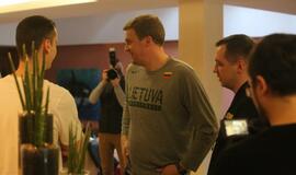 Lietuvos vyrų krepšinio rinktinė Palangoje