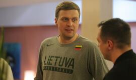 Lietuvos vyrų krepšinio rinktinė Palangoje