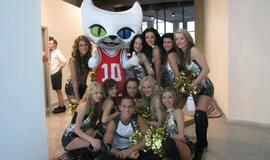 "Neptūno" šokėjos stos į kovą dėl geriausios komandos vardo