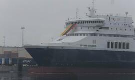 Klaipėdos uoste – 100 metrų ilgio trispalvė