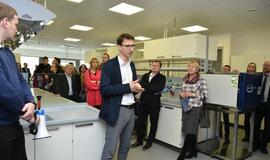 Klaipėdos universiteto Jūrų tyrimų instituto mokslinių laboratorijų atidarymas