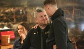 Lietuvos vyrų krepšinio rinktinė Palangoje