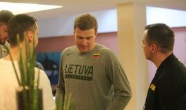 Lietuvos vyrų krepšinio rinktinė Palangoje