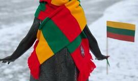 Klaipėdos uoste – 100 metrų ilgio trispalvė