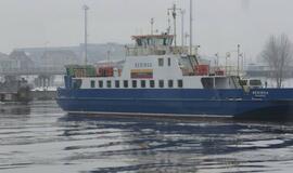 Klaipėdos uoste – 100 metrų ilgio trispalvė