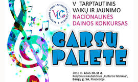 5-asis tarptautinis vaikų ir jaunimo nacionalinės dainos konkursas „Garsų paletė“