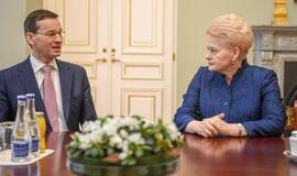 Dalia Grybauskaitė: Lietuva ir Lenkija kartu sieks ES paramos