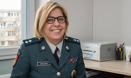 Klaipėdos policininkei - padėka ir gražūs žodžiai